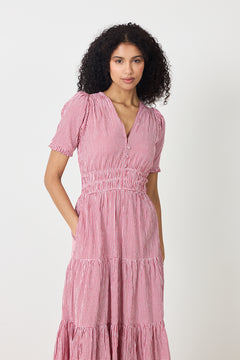 Mina Dress - Tuscany Red