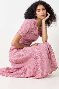Mina Dress - Tuscany Red