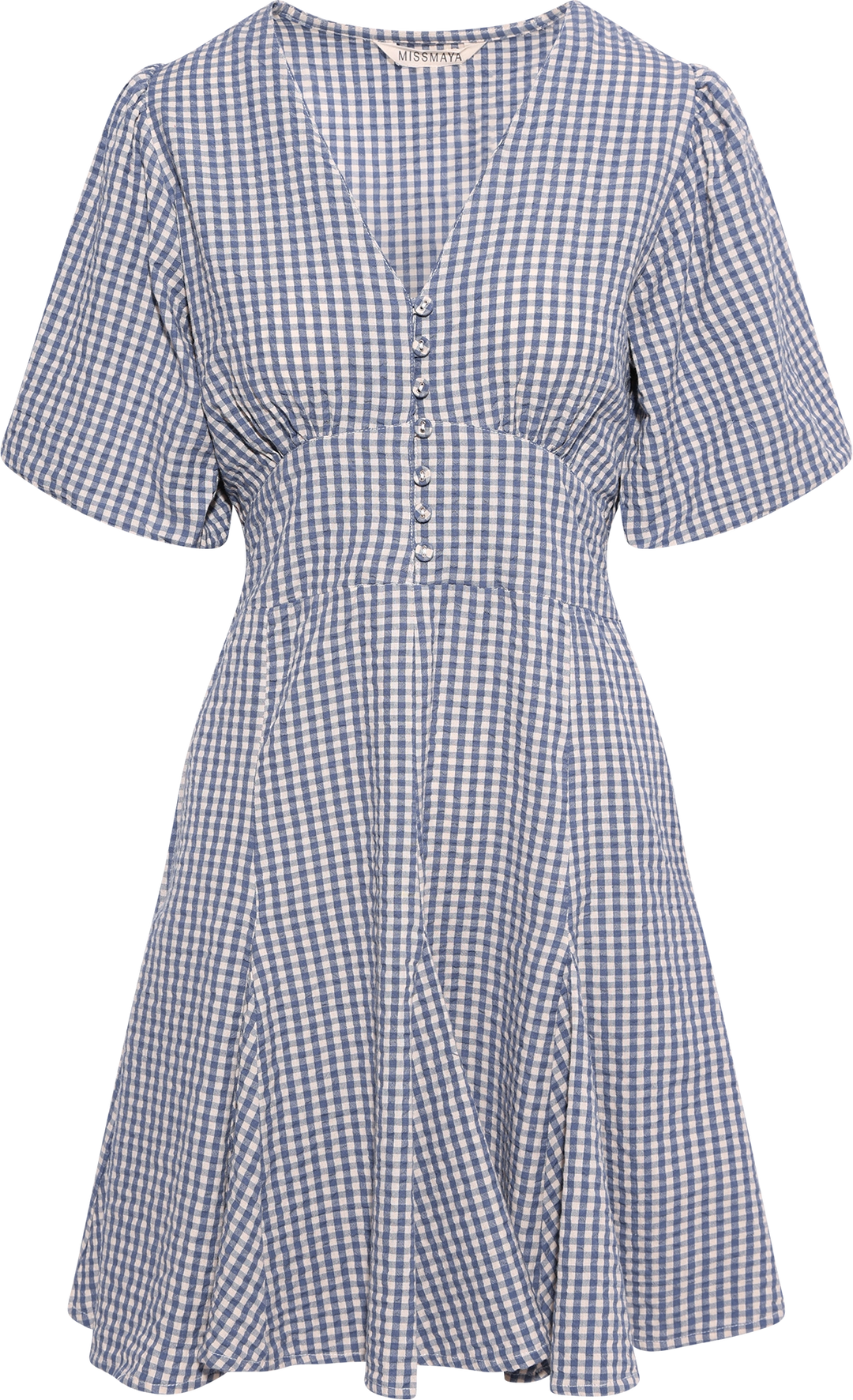 Bianca Dress - Misty Blue
