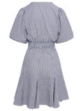 Bianca Dress - Misty Blue
