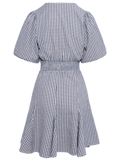 Bianca Dress - Misty Blue