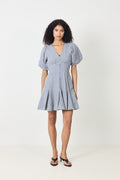 Bianca Dress - Misty Blue