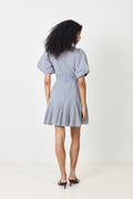 Bianca Dress - Misty Blue