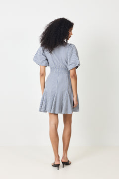 Bianca Dress - Misty Blue