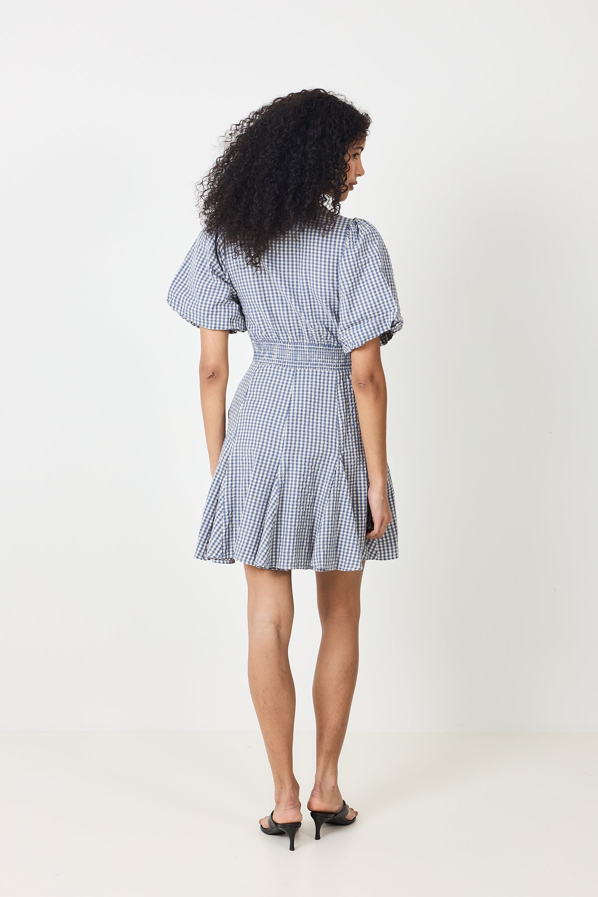 Bianca Dress - Misty Blue