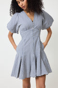 Bianca Dress - Misty Blue