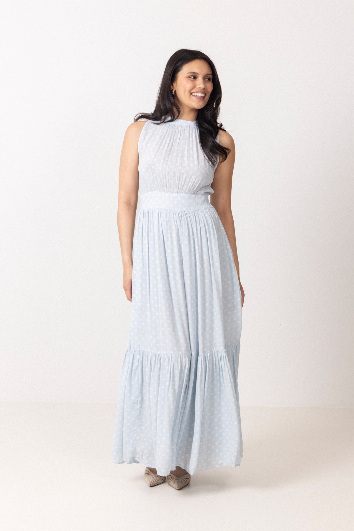Susie Dress - Delicate Blue