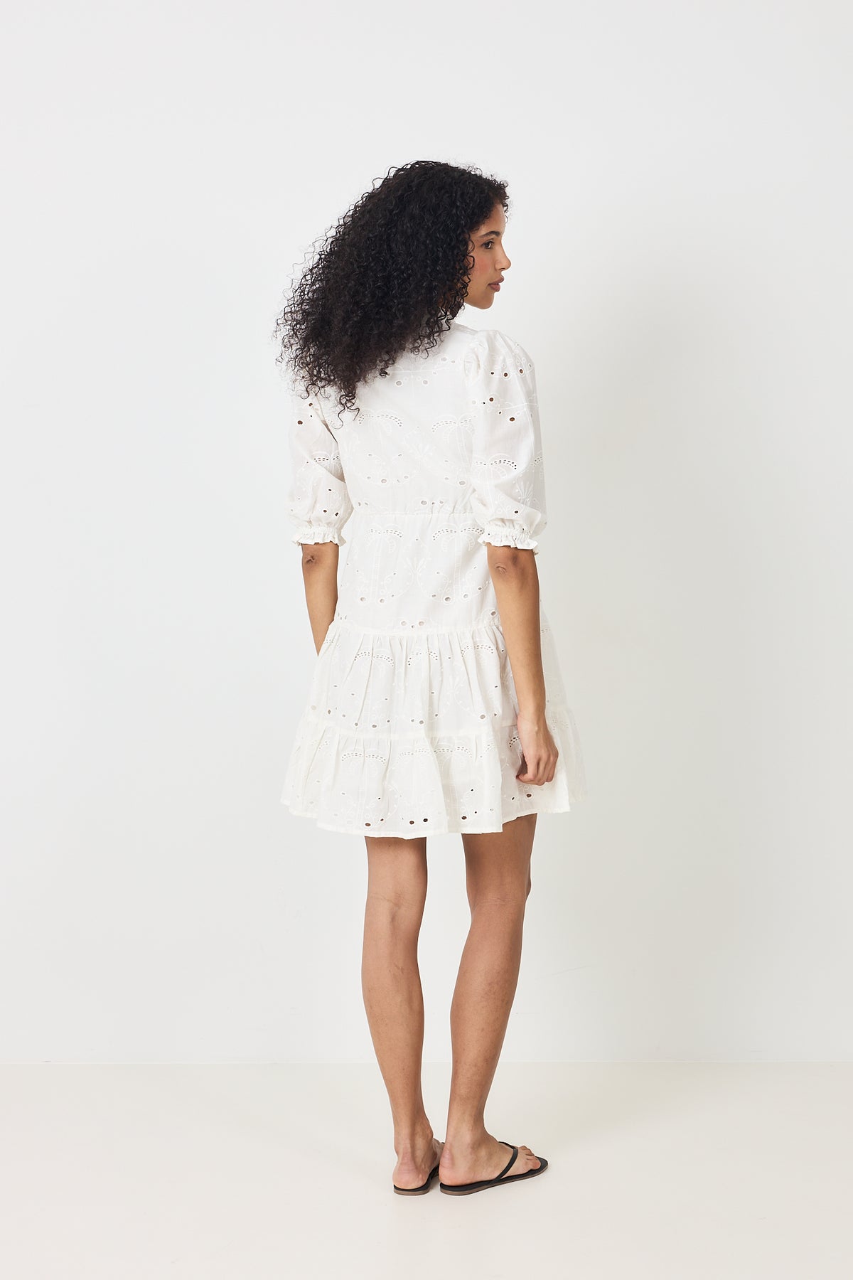 Lucy Dress - Vanilla Gardenia