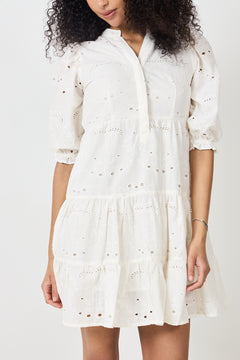 Lucy Dress - Vanilla Gardenia