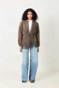 Fidele Chunky Cardigan - Brown