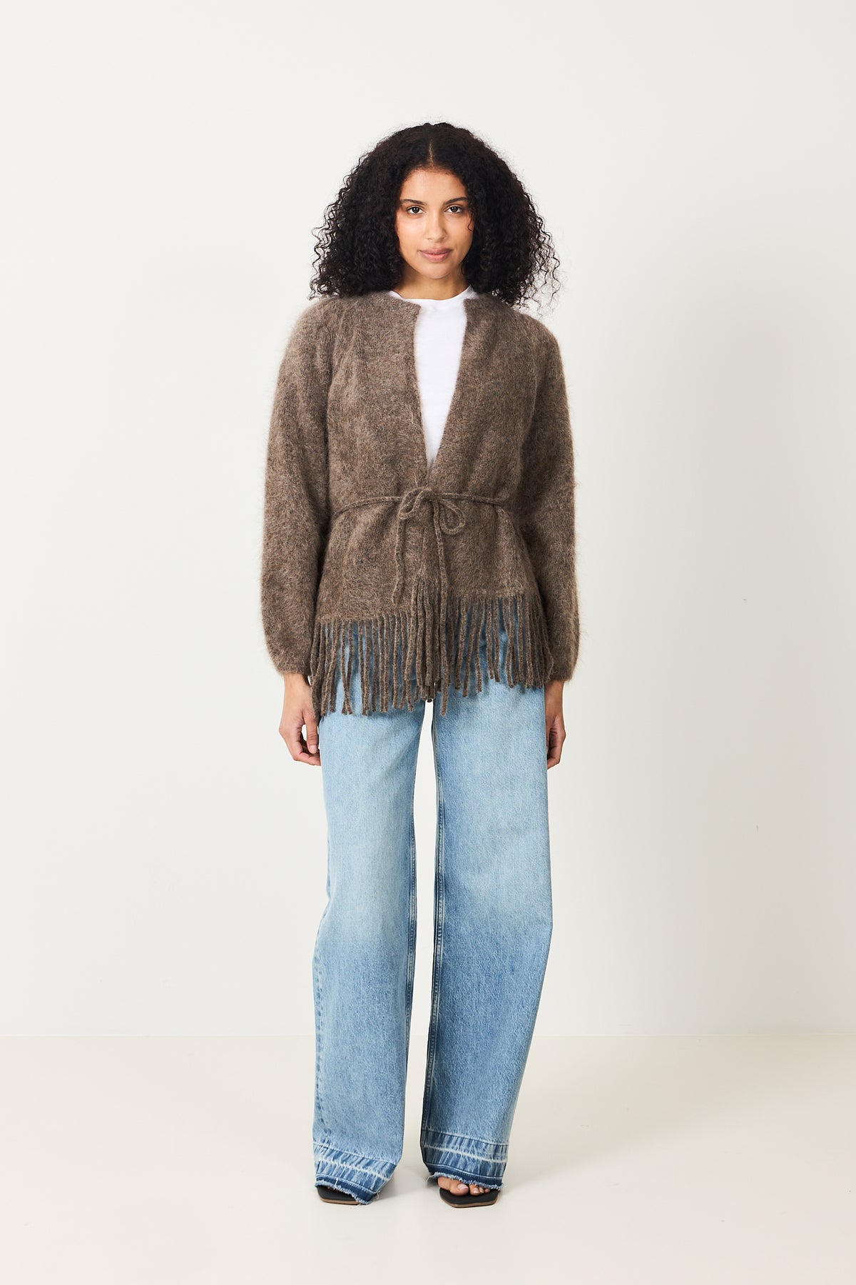 Fidele Chunky Cardigan - Brown