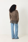 Fidele Chunky Cardigan - Brown