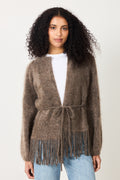 Fidele Chunky Cardigan - Brown