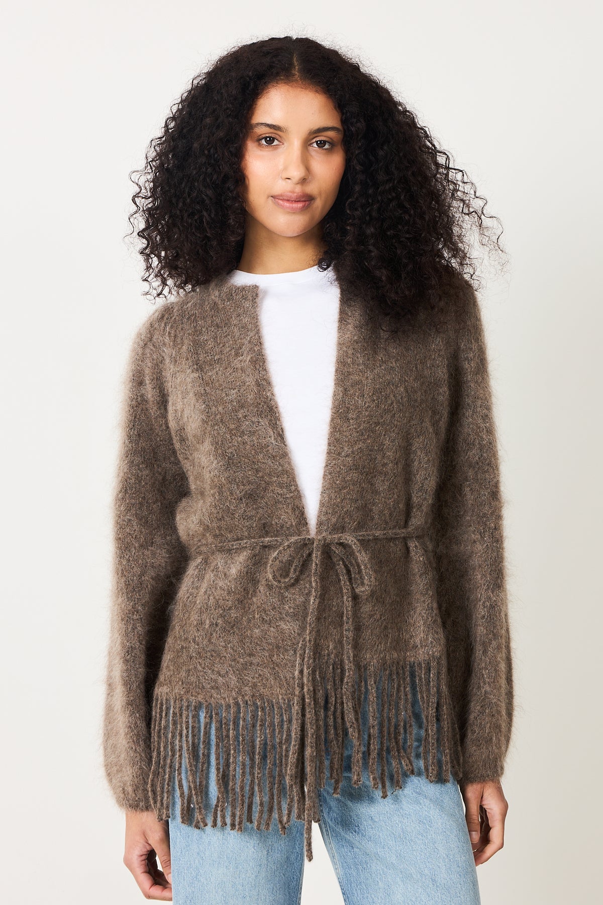 Fidele Chunky Cardigan - Brown