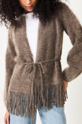 Fidele Chunky Cardigan - Brown