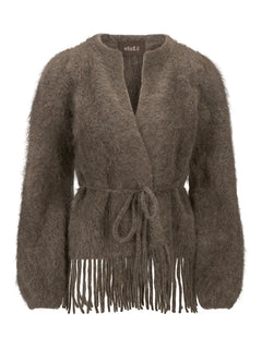 Fidele Chunky Cardigan - Brown