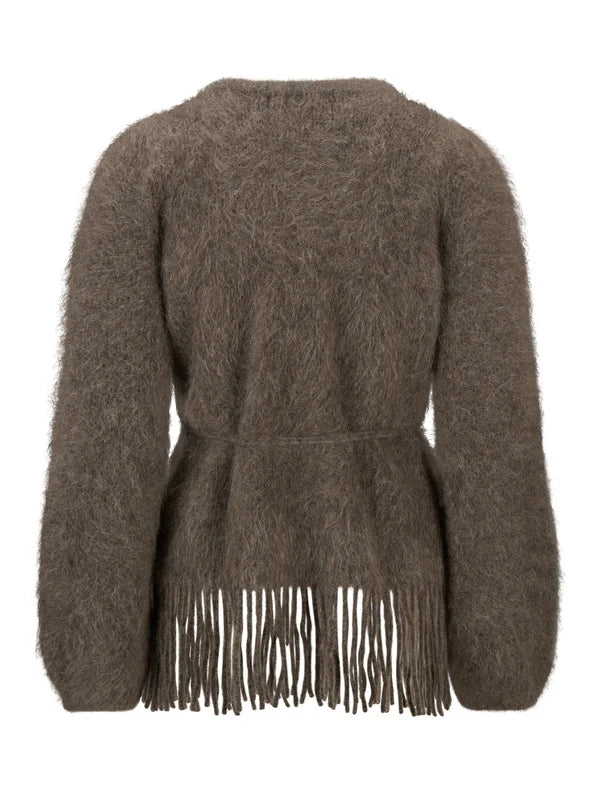 Fidele Chunky Cardigan - Brown