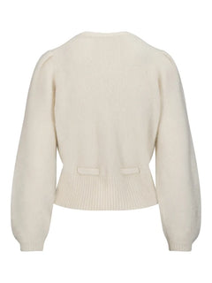 Malin Chunky Cardigan - Bright White