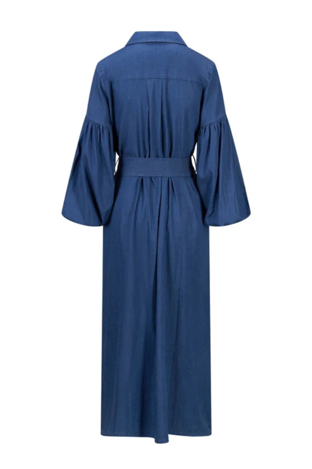 Inez Tencel Dress - Dark Blue