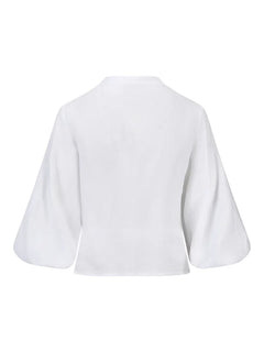 Camille Linen Shirt - White