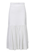 Lill Linen Skirt - White