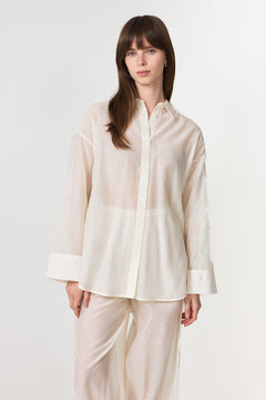 Derris Soft Organza - Soft White