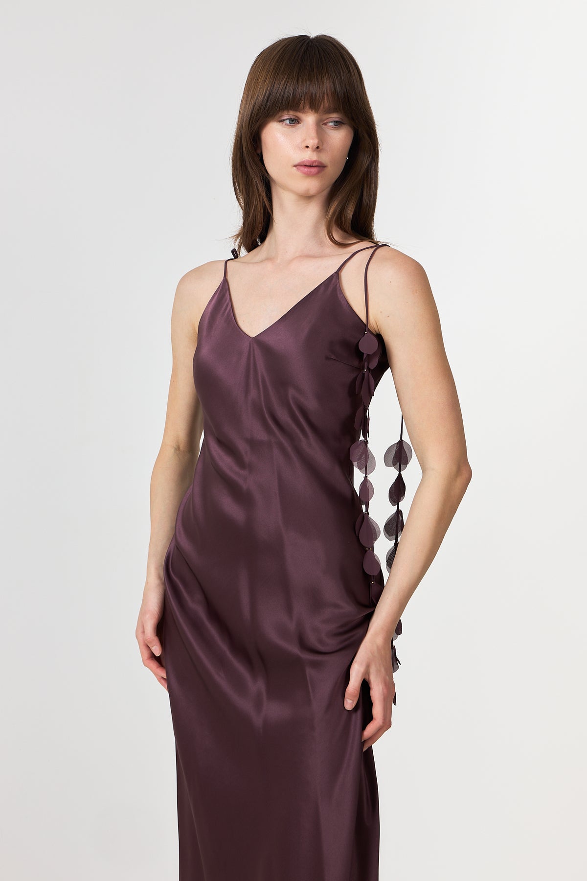Pascale Silk - Aubergine