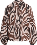 Rosalieiw Blouse - Haze Zebrah