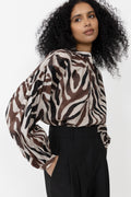 Rosalieiw Blouse - Haze Zebrah