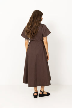 Raveniw Dress - Coffee Bean