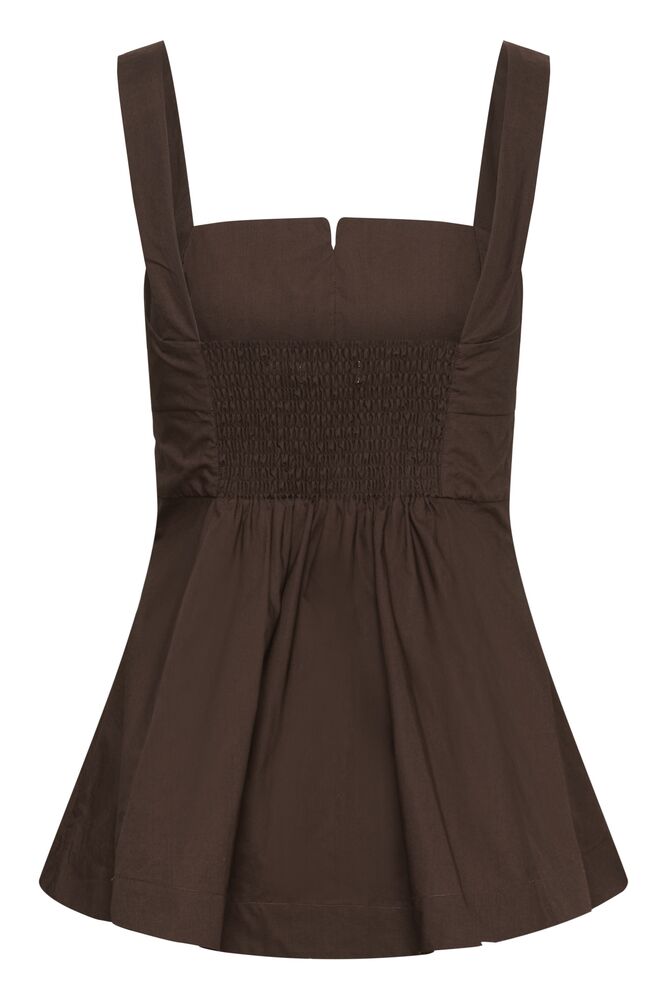 Raveniw Top - Coffee Bean