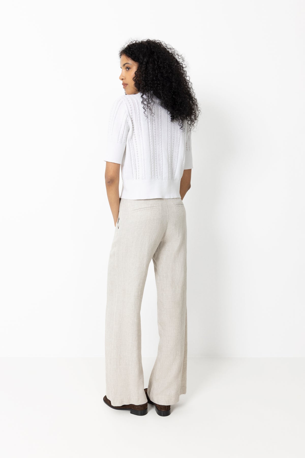 Elinoriw Solina Pants - Ecru