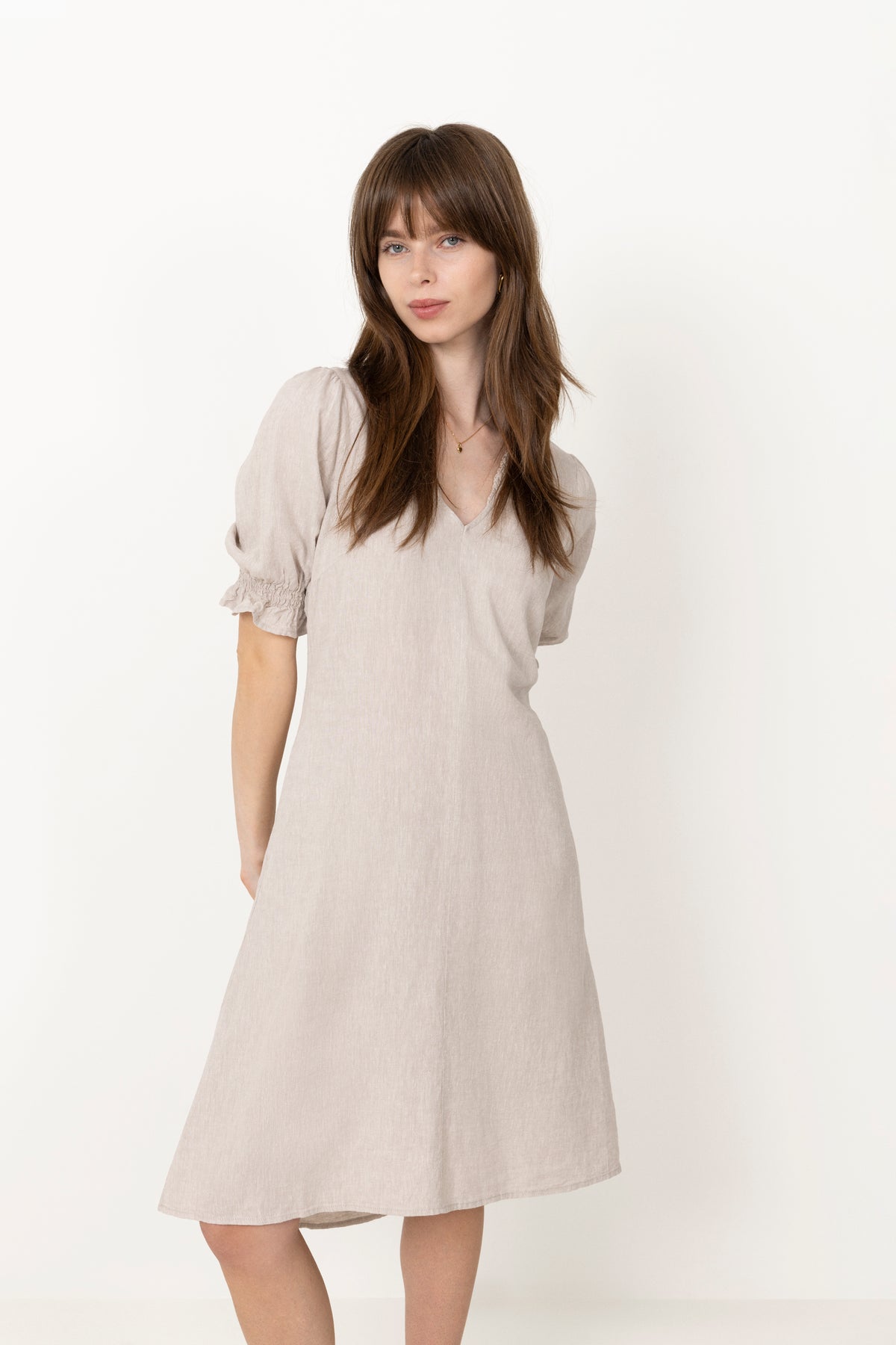 Edithiw Rigitta Dress - Ecru