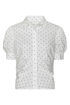 Frannie Dot Shirt - Off White