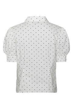 Frannie Dot Shirt - Off White