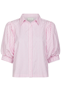Etta Soft Stripe Stone Shirt - Light Pink