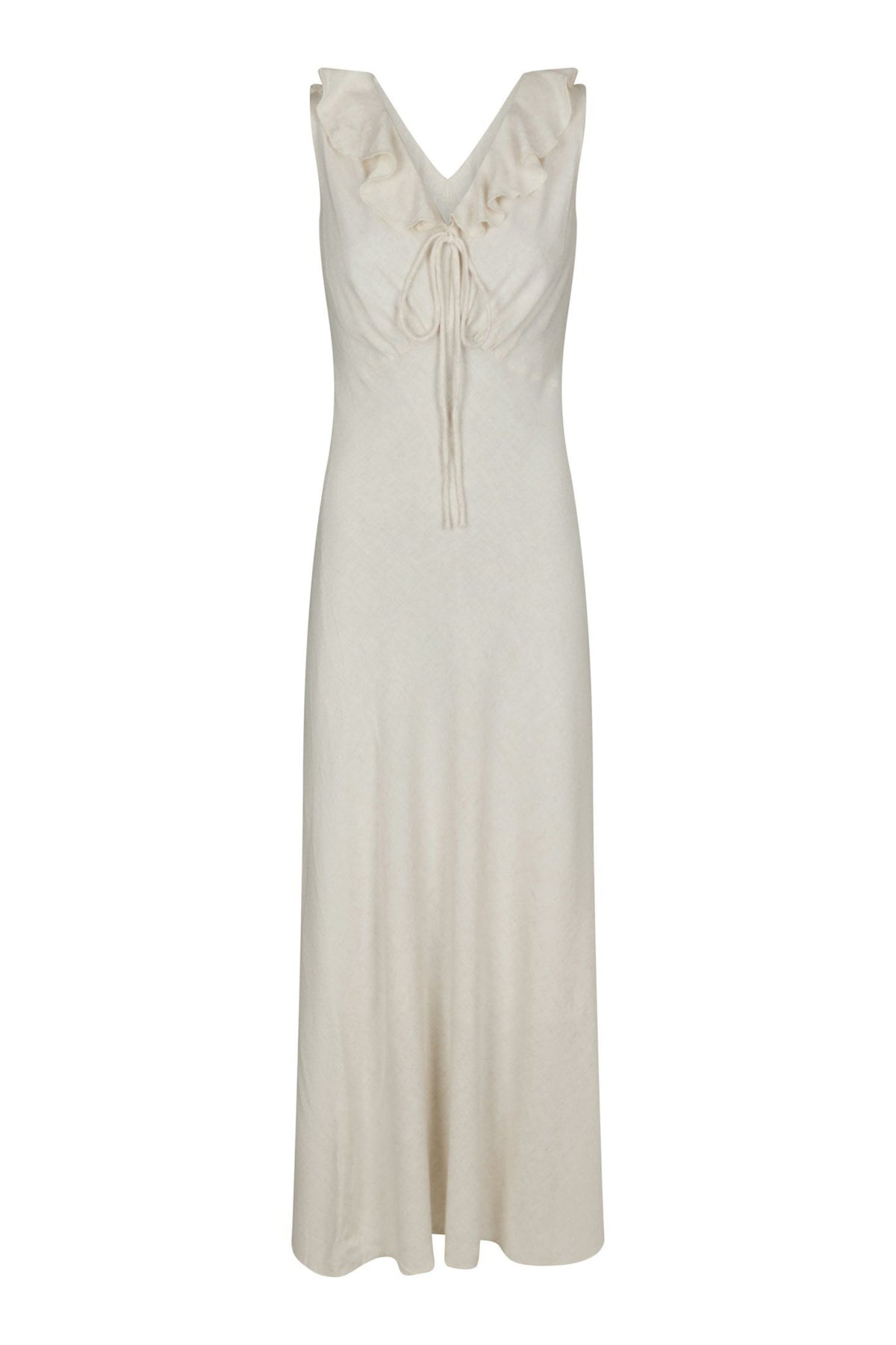 Jasma Linen Dress - Natural