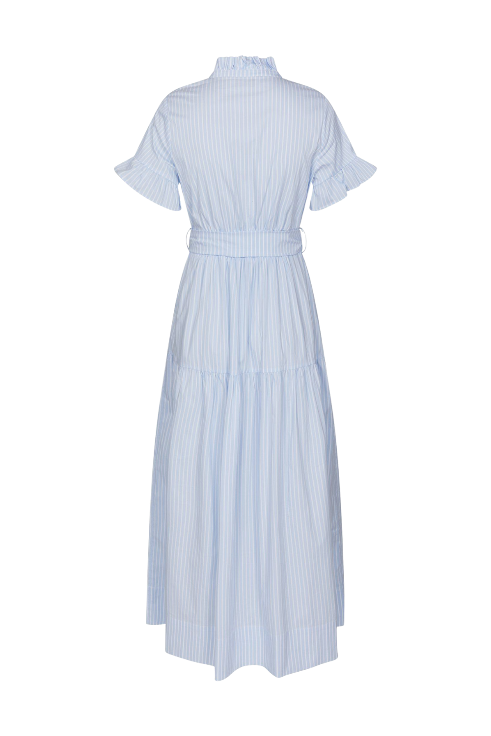 Nellie Soft Stripe Dress - Light Blue