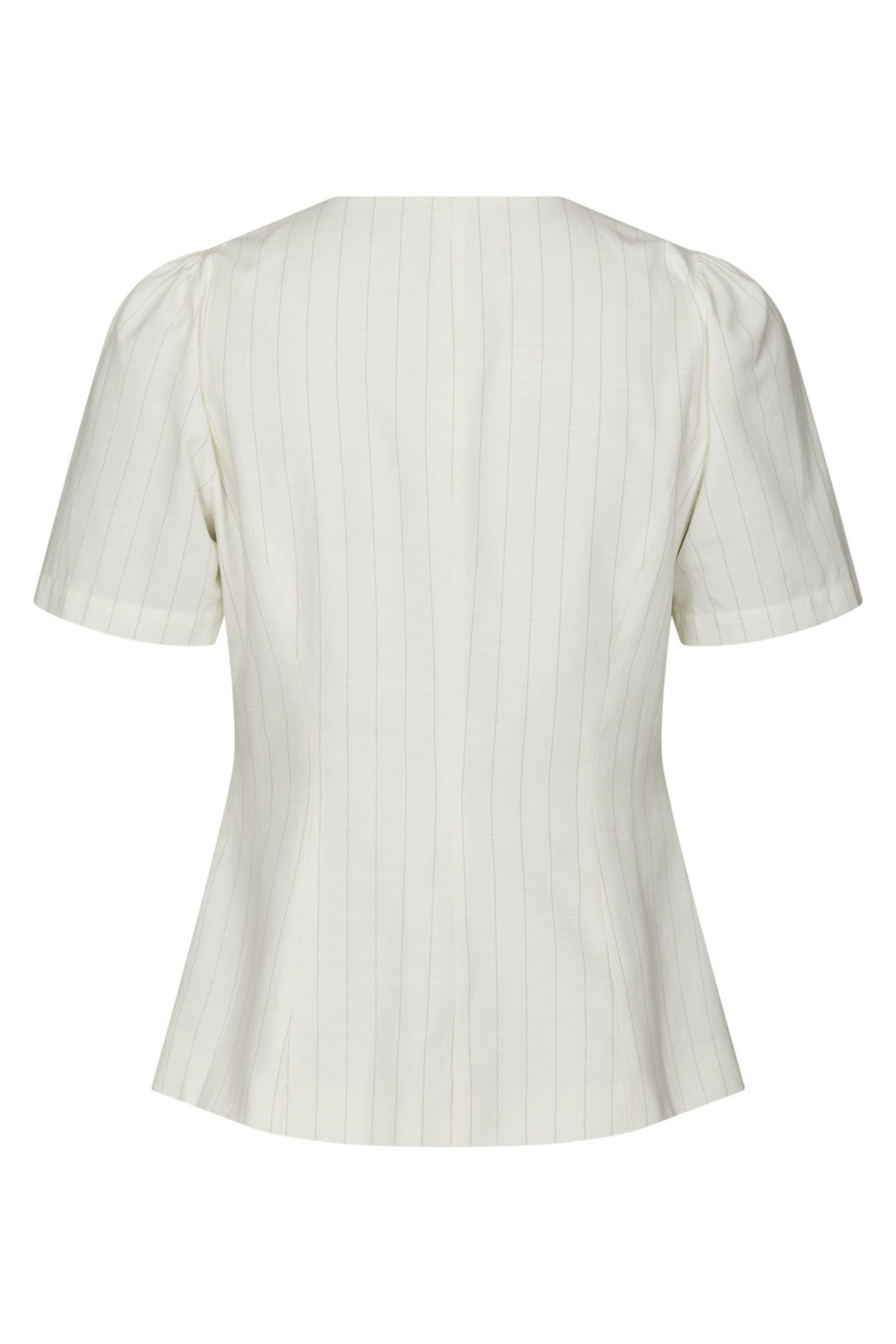 Jules Summer Stripe Blouse - Taupe Stripe