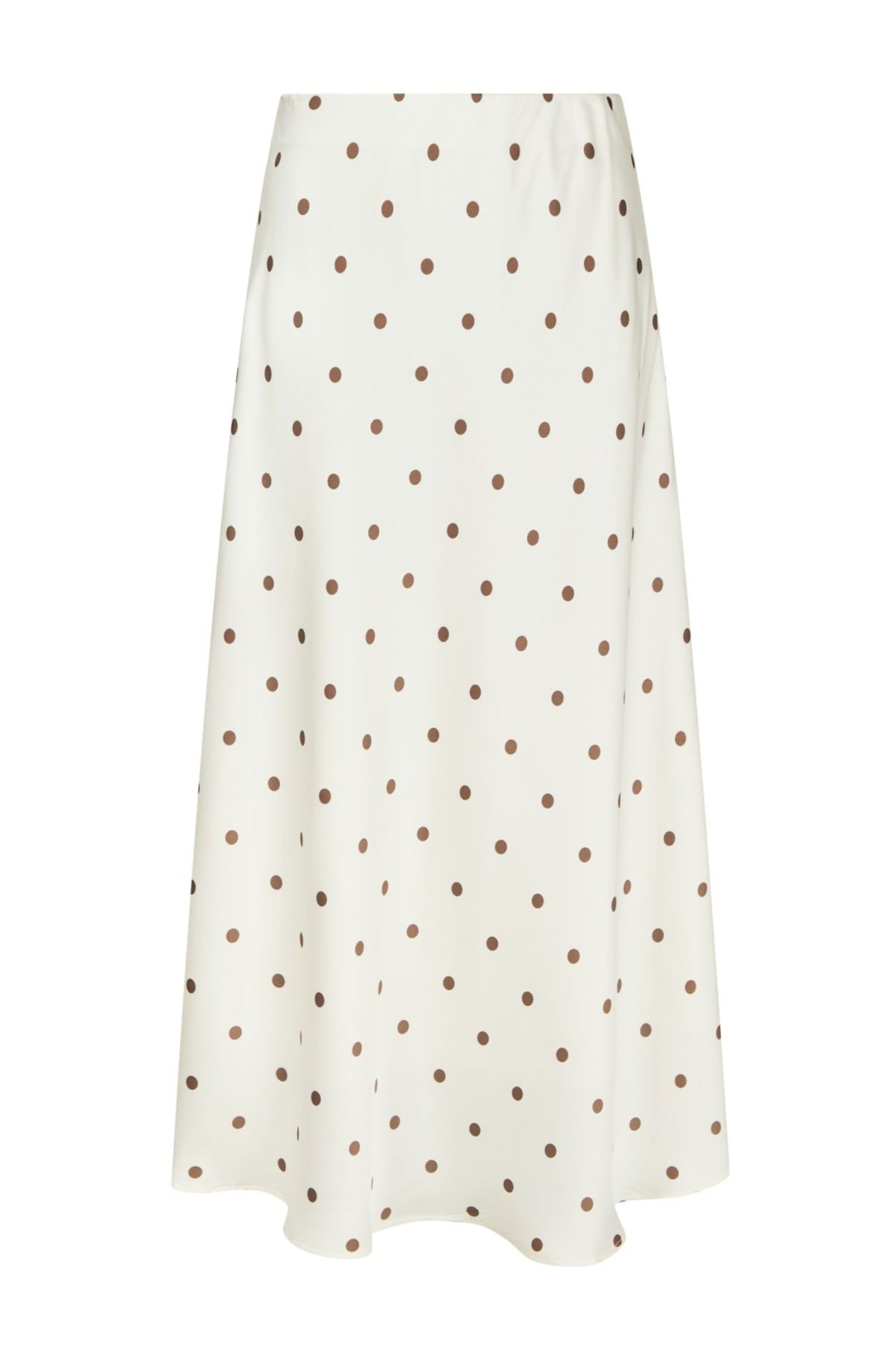 Bovary Dotted Skirt - Creme