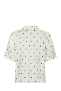 Torana Dotted Blouse - Creme