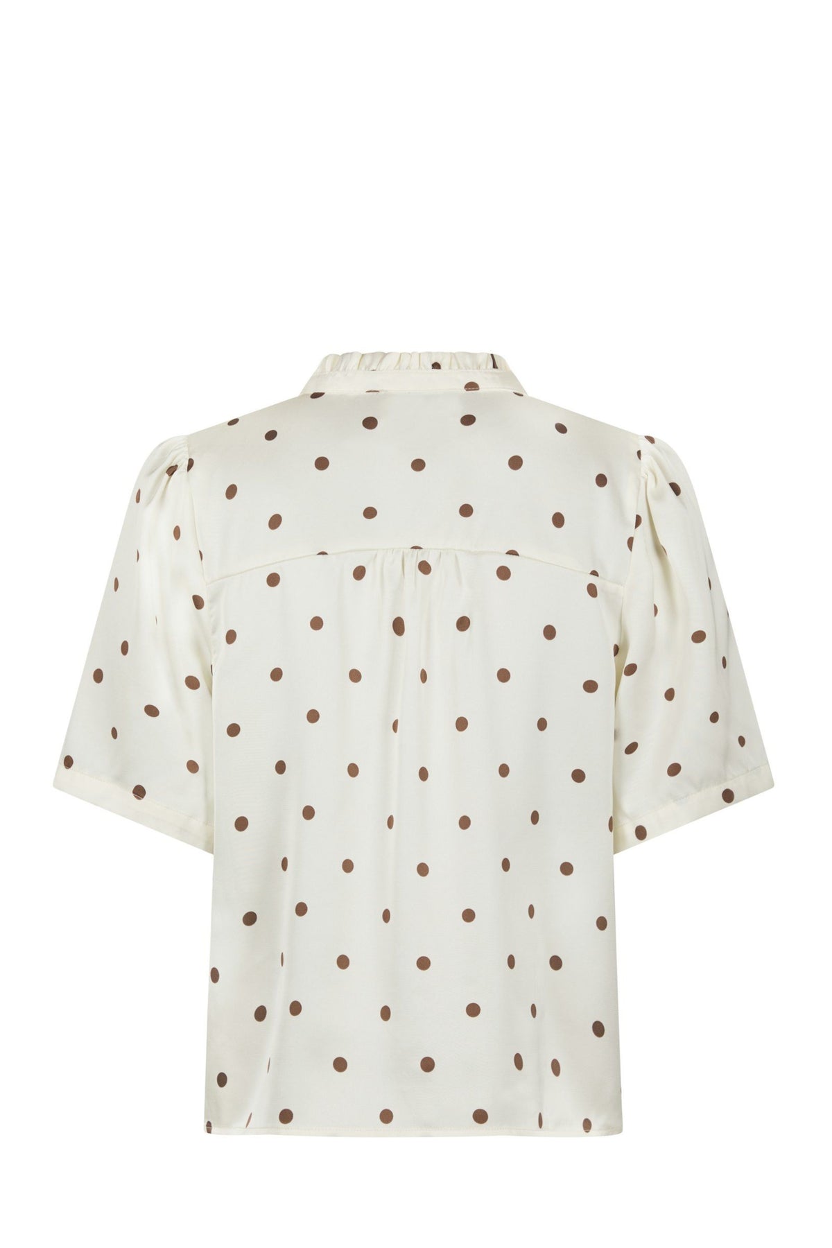 Torana Dotted Blouse - Creme