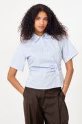 Hazell Stripe Shirt - Light Blue