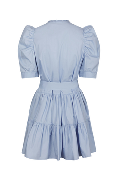 Tabbie Poplin Dress - Light Blue