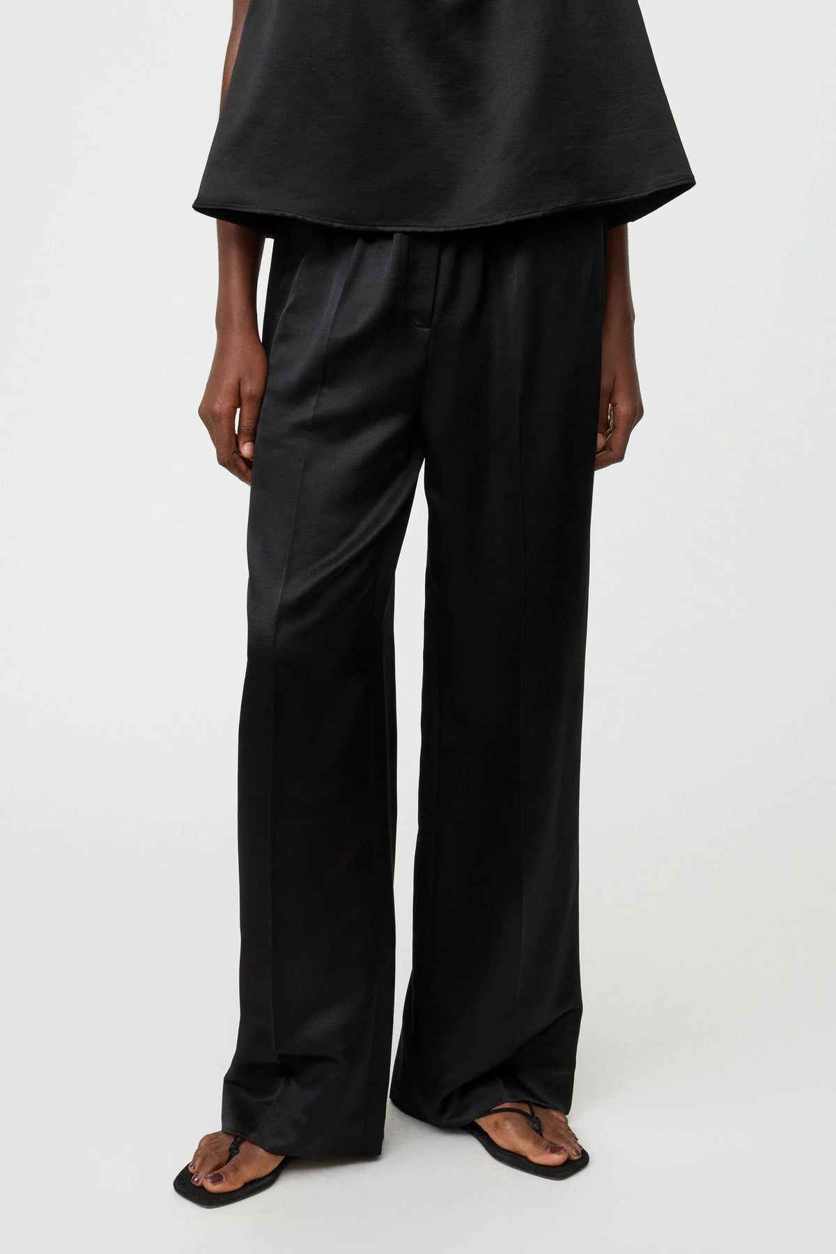Silk Pants - Black