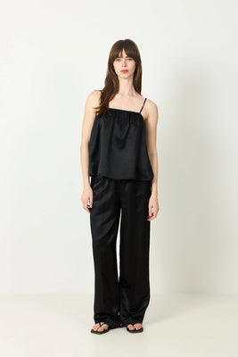 Silk Pants - Black