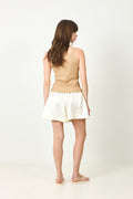 Silk Shorts - Ivory