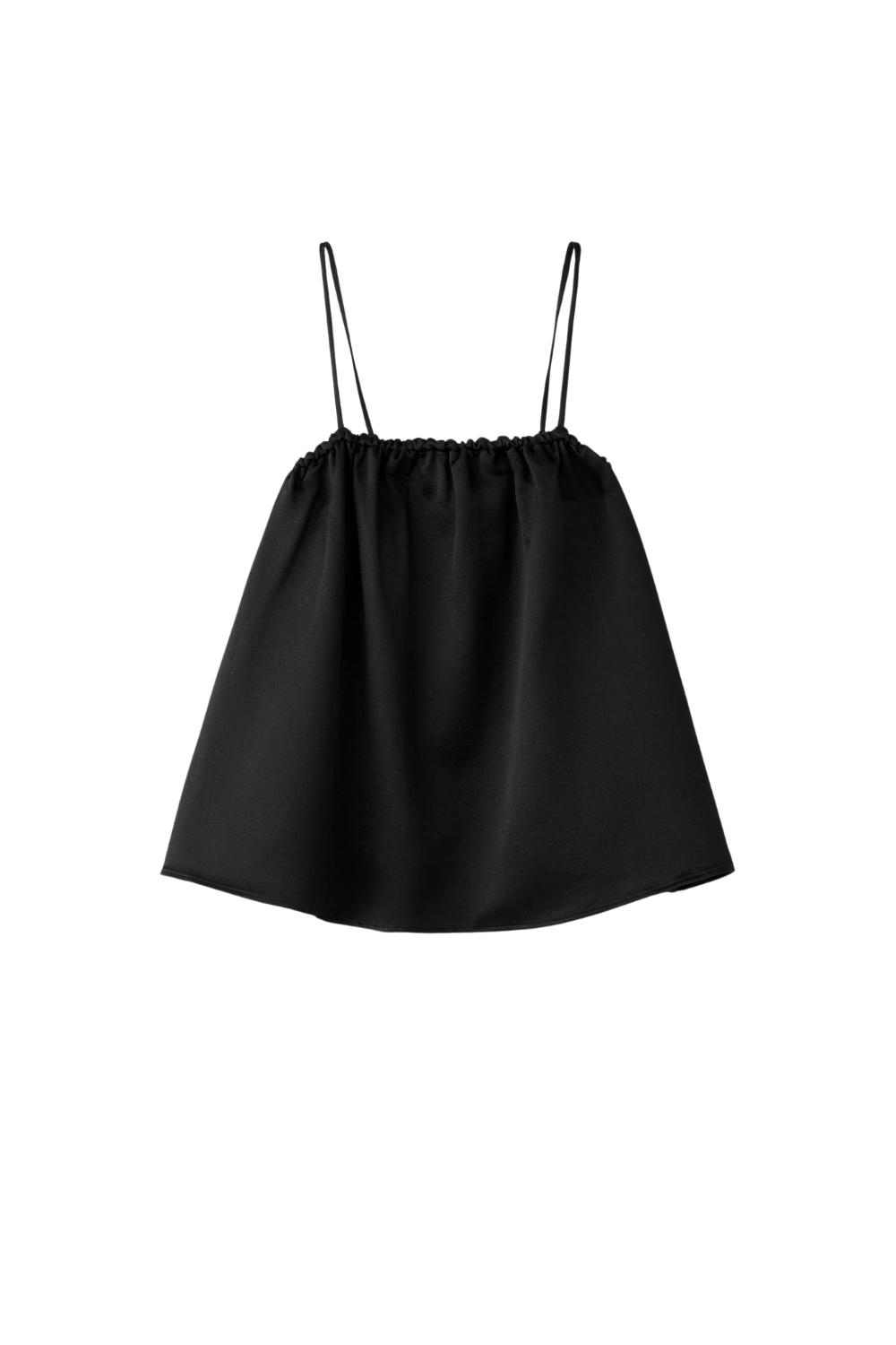 Silk Singlet - Black