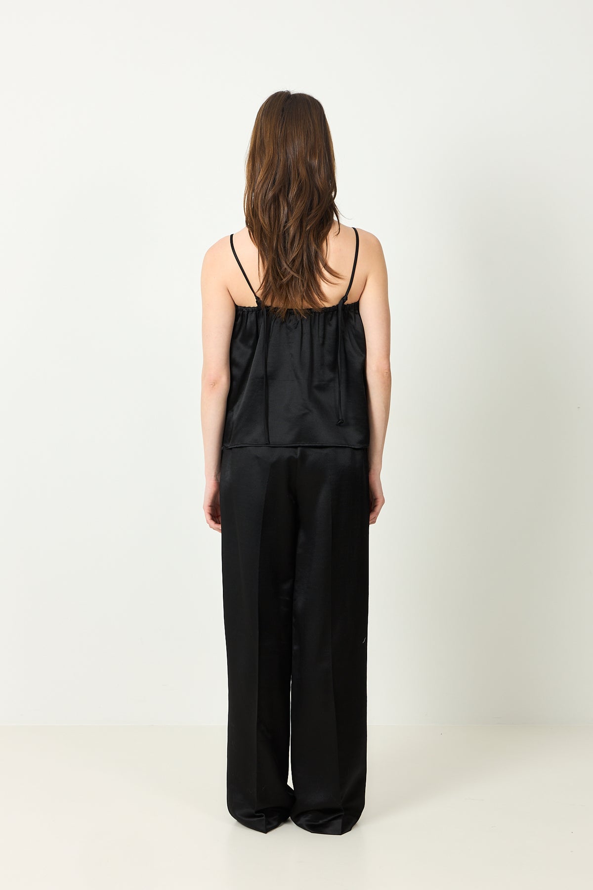 Silk Singlet - Black
