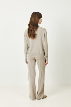 Boyfriend Crewneck - Greige